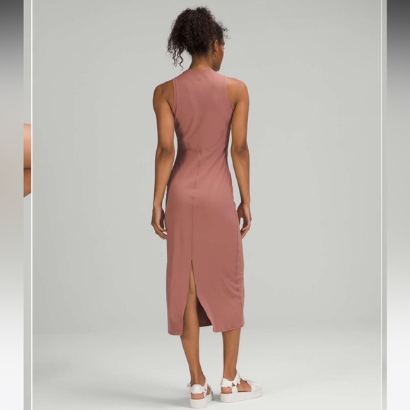 NWT Lululemon All Aligned Midi Dress / Dark Red - Picture 6 of 6